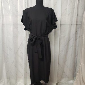 ASOS Black Midi Dress